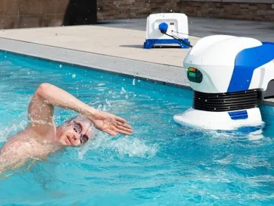 Systeme de nage a contre courant amovible Swimfinity