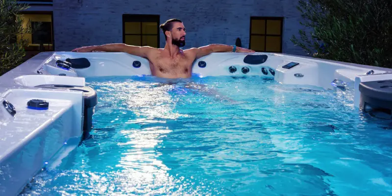 Michael Phelps est ambassadeur de la marque Master Spas
