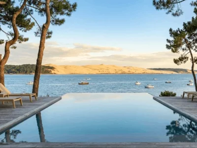 Piscine miroir sur le bassin d'Arcachon : les techniques de construction